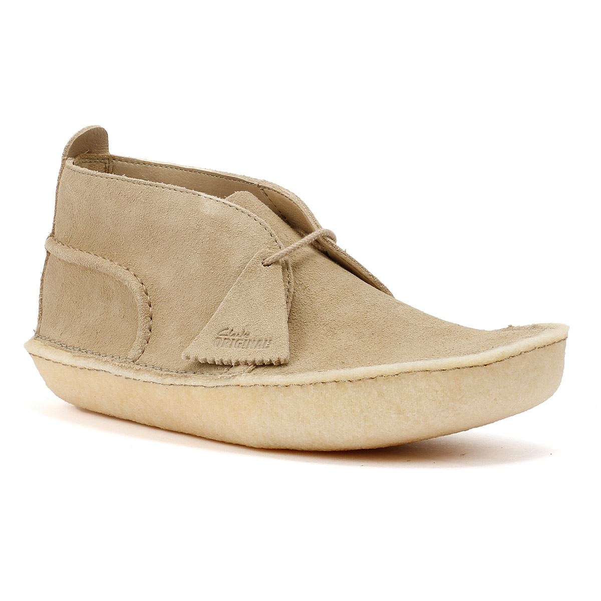 Clarks Originals Desert Rain Suede Men's Dark Sand Boots