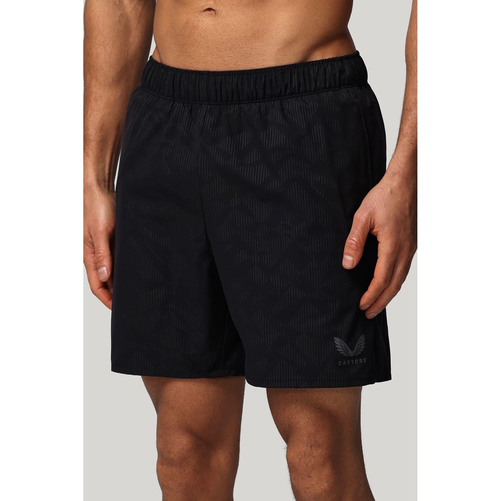 Castore 6" Swim Polyester Men's Black Swim Shorts