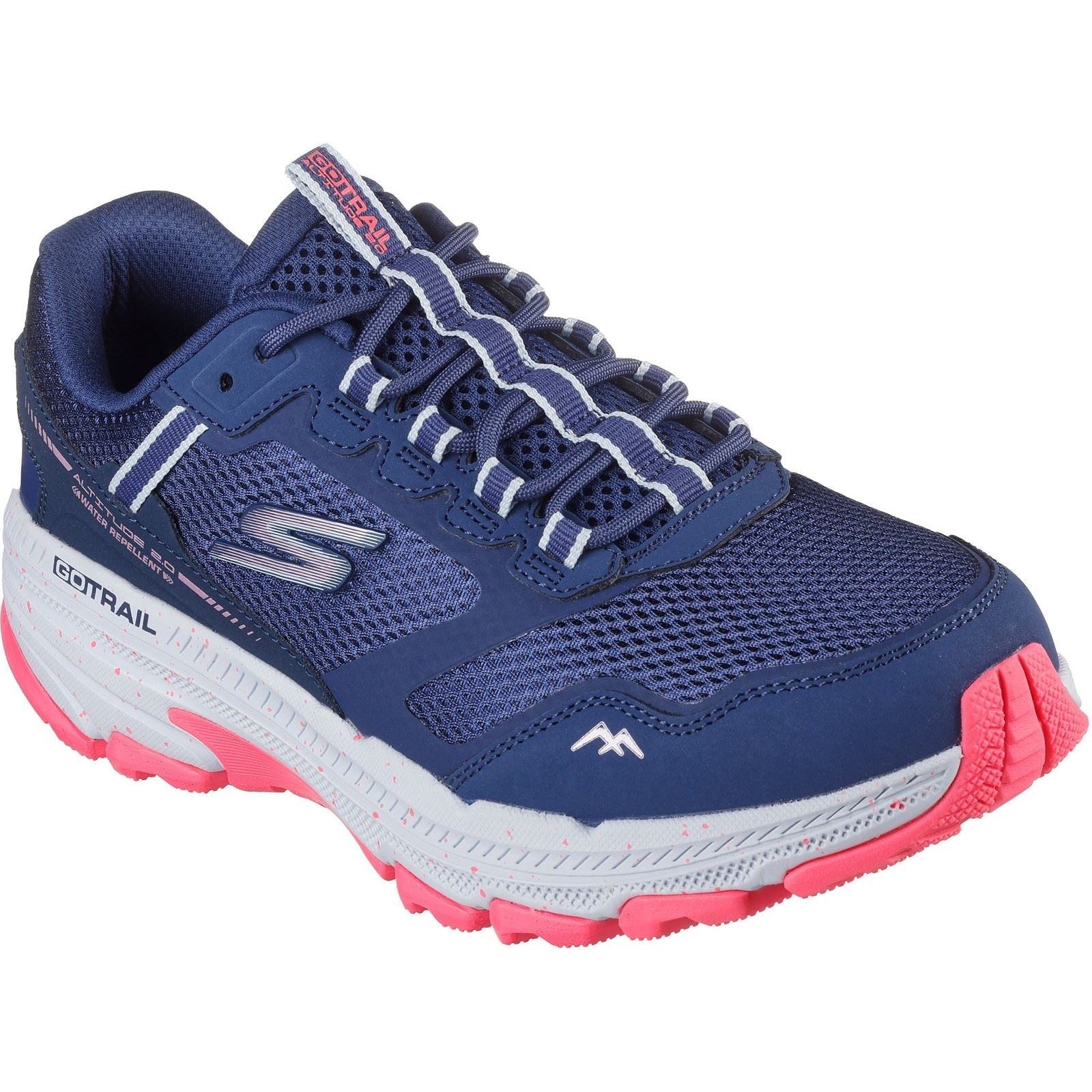 Skechers Performance GO RUN Trail Altitude 2.0 Ravine Leather Women's Navy/Orange Trainers