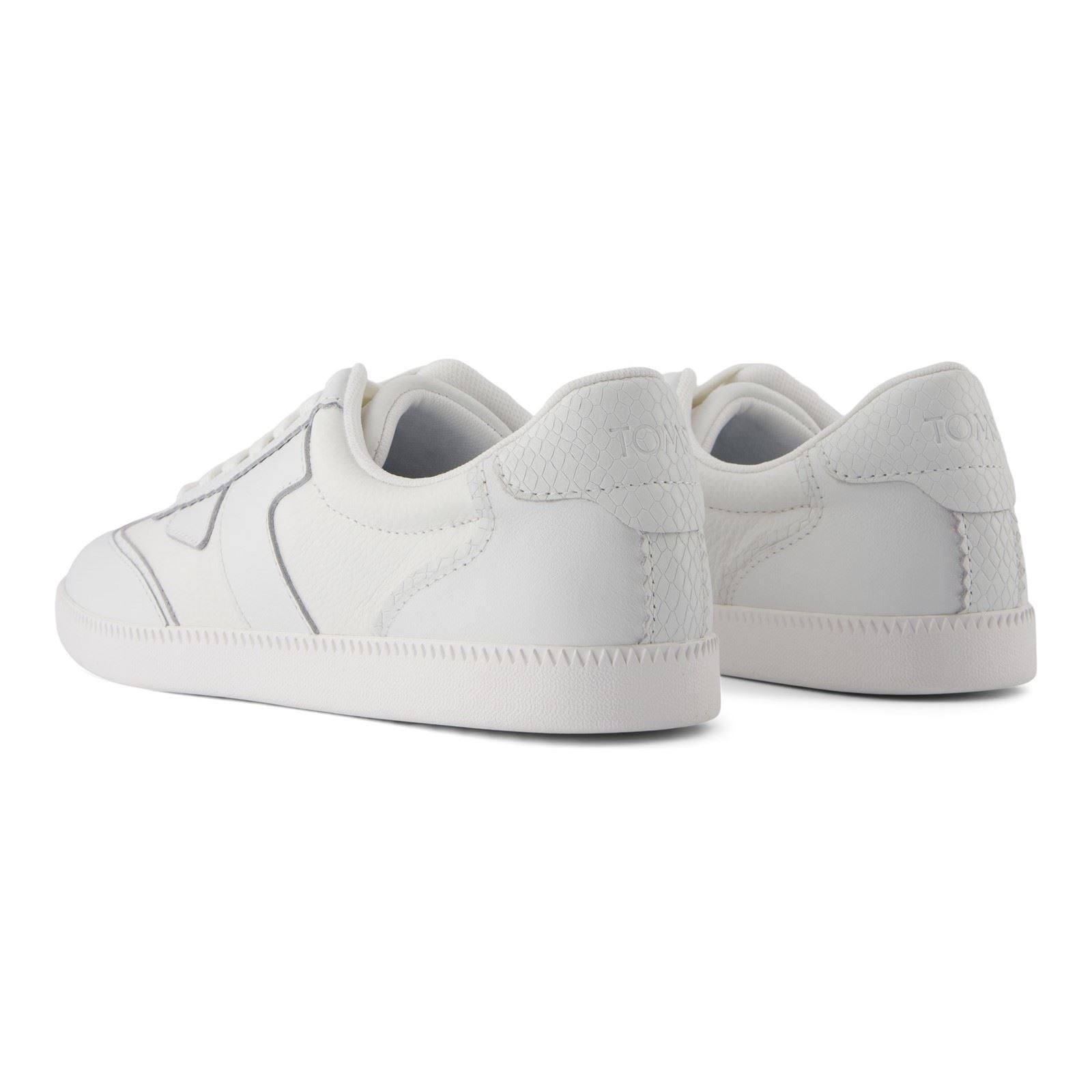 TOMS Collins Leather Women's White Trainers