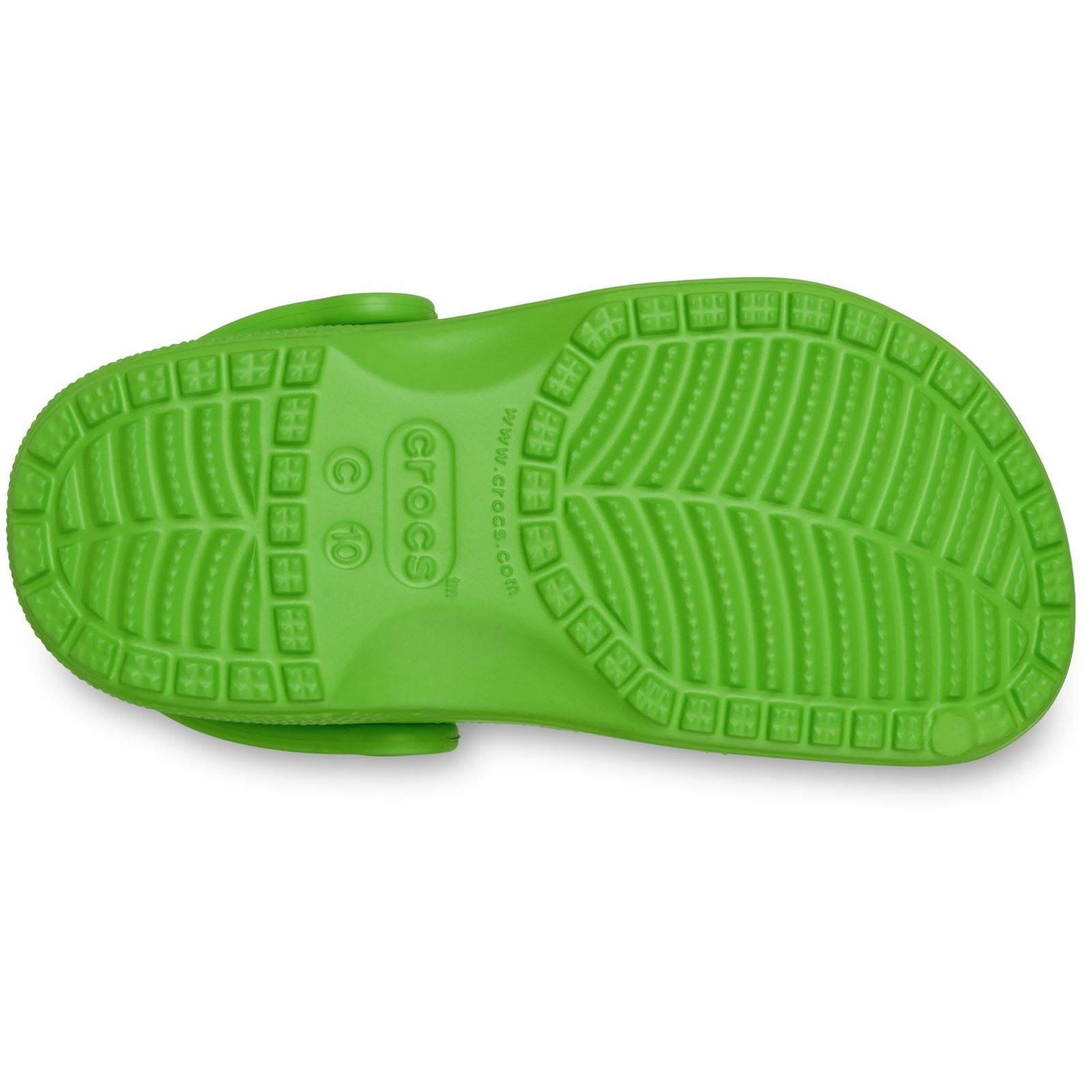 Crocs Classic Toddler EVA Unisex Kid's Crocs Green Clogs