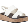 Crocs Brooklyn Cork Synthetic Women's Chalk Sandals