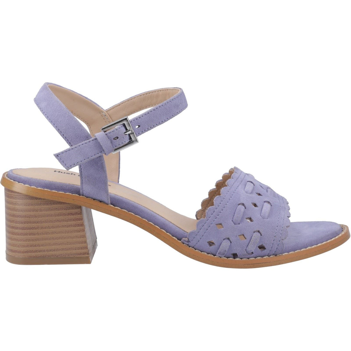 Hush Puppies Lacie Suede Women's Purple Heels