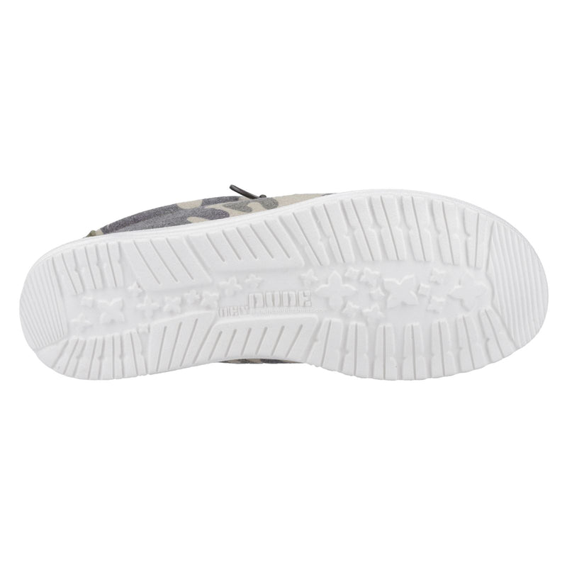 HEYDUDE Wally Washed Camo Synthetic Men's Camo Boat Shoes