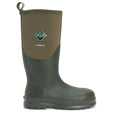 Muck Boots Chore Classic Hi Steel Cap Synthetic Moss Wellington Boots