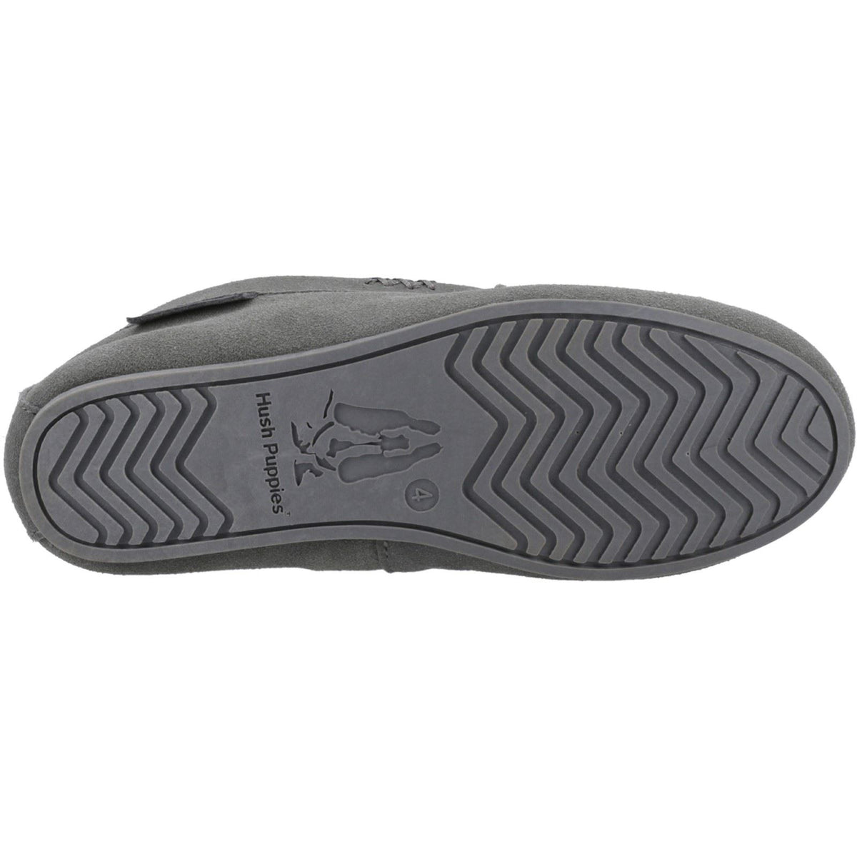 Hush Puppies Annie Mocassin Suede Women's Grey Slippers