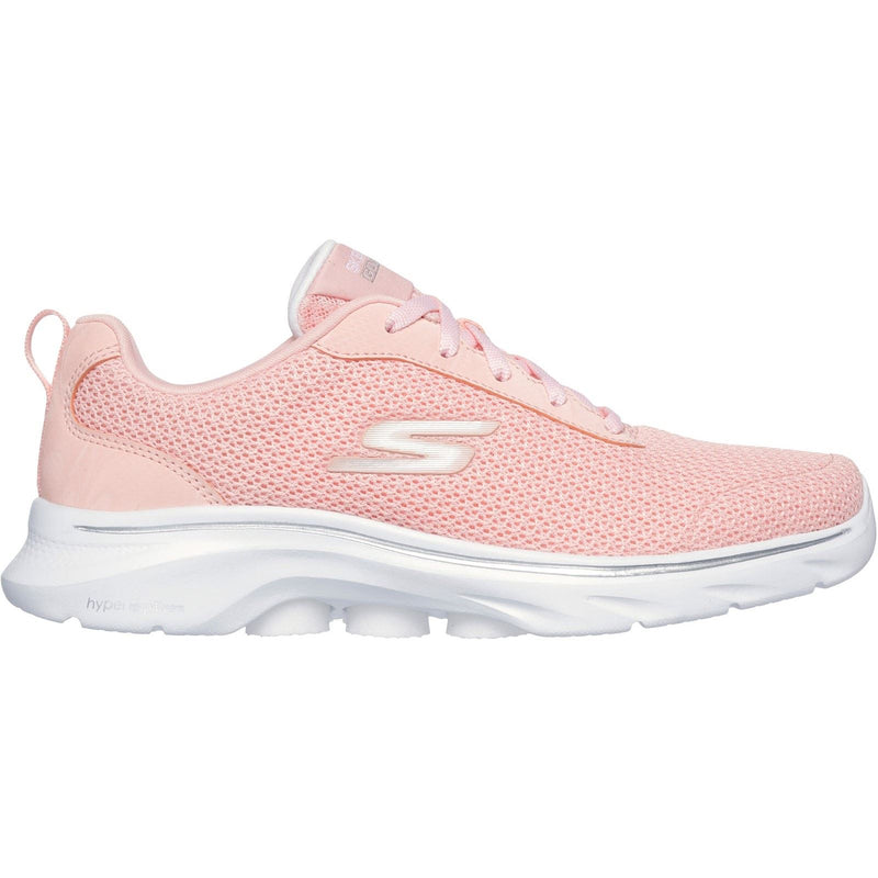 Skechers Go Walk 7 Kaylor Synthetic Women's Peach Trainers