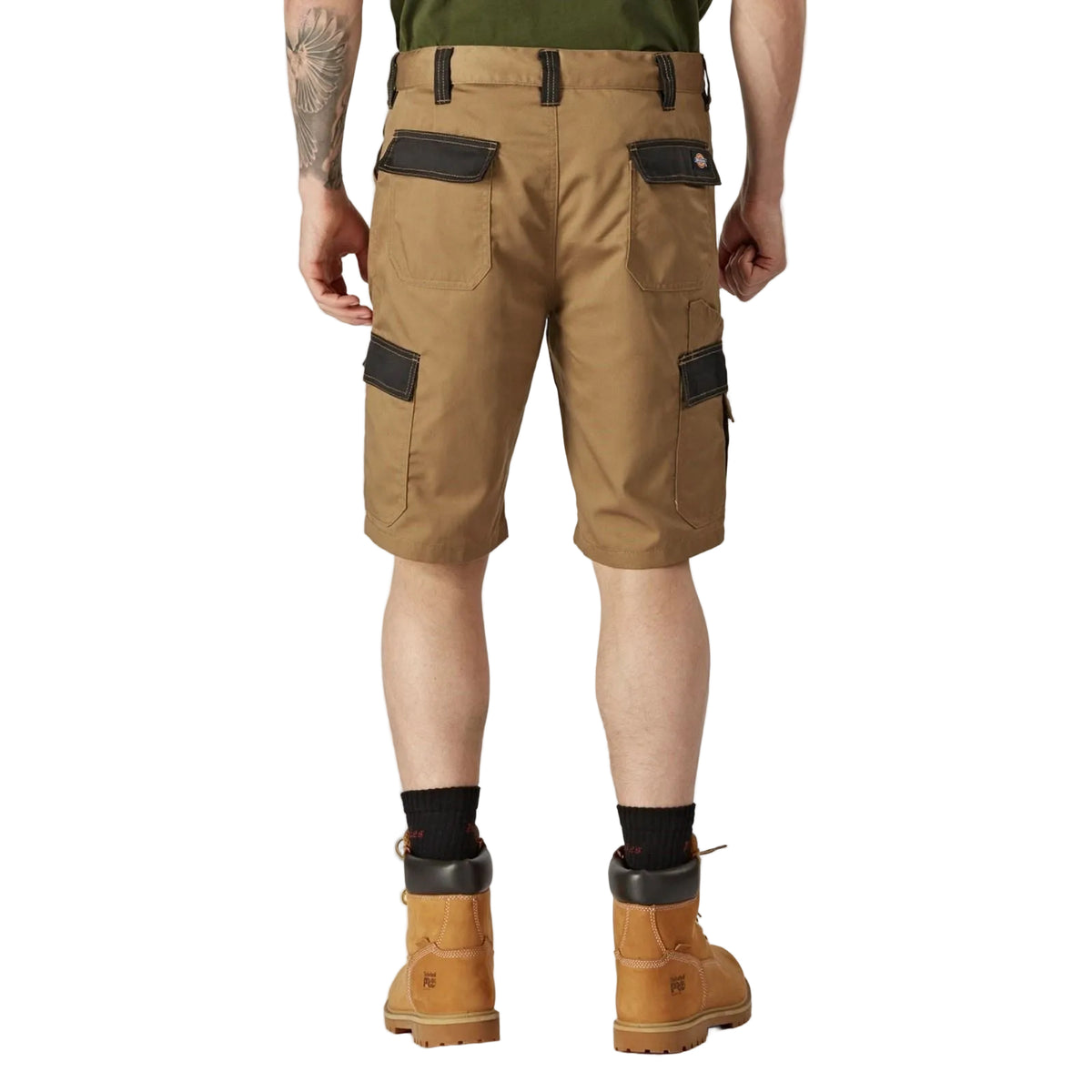 Dickies Everyday Polyester Men's Brown Knee-Length Shorts