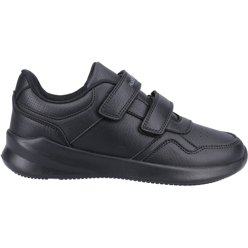 Hush Puppies Marling Easy Youth Girl's Synthetic Black Shoes