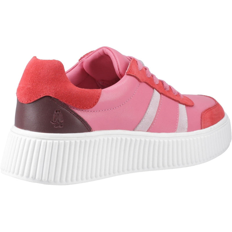 Hush Puppies Holly Suede Women's Fuchsia Trainers