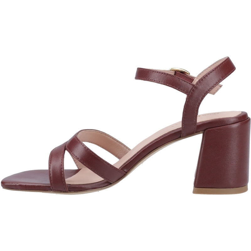 Hush Puppies Nalani Leather Women's Bordeaux Sandals