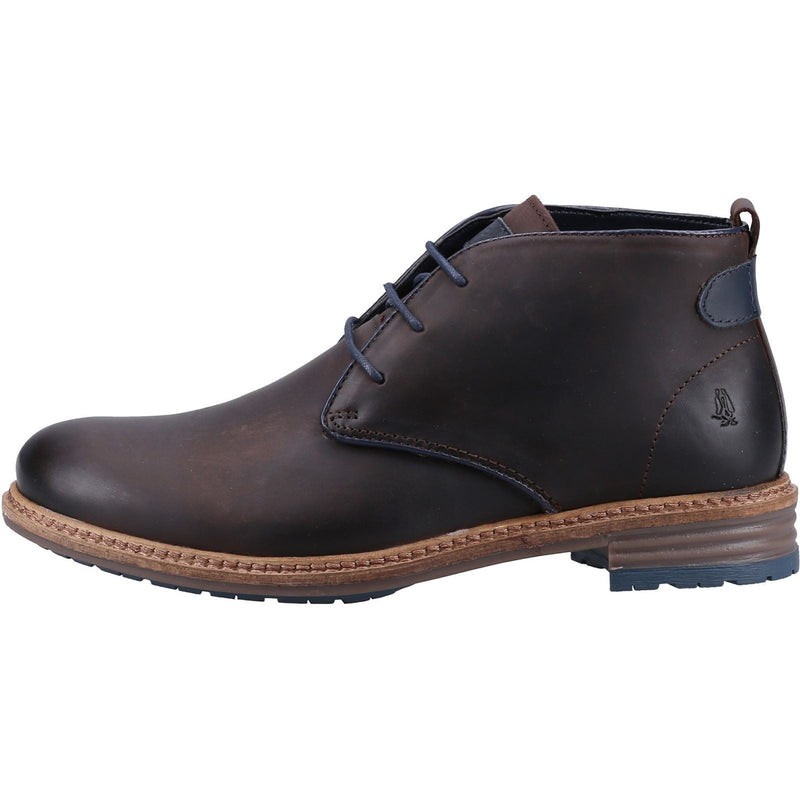 Hush Puppies Jonas Chukka Leather Men's Brown Boots