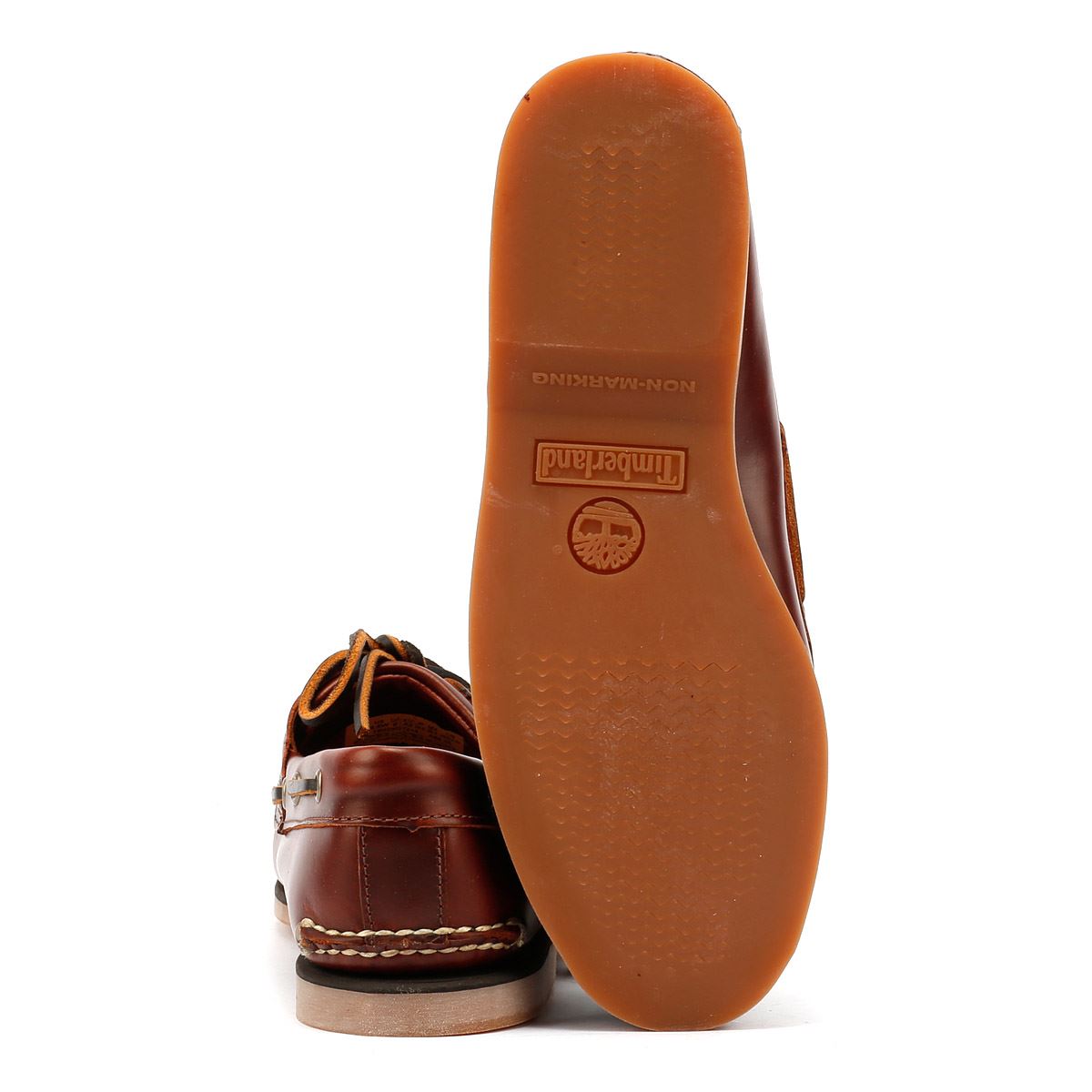 Timberland Classic 2 Eye Men's Rootbeer Boat Shoes