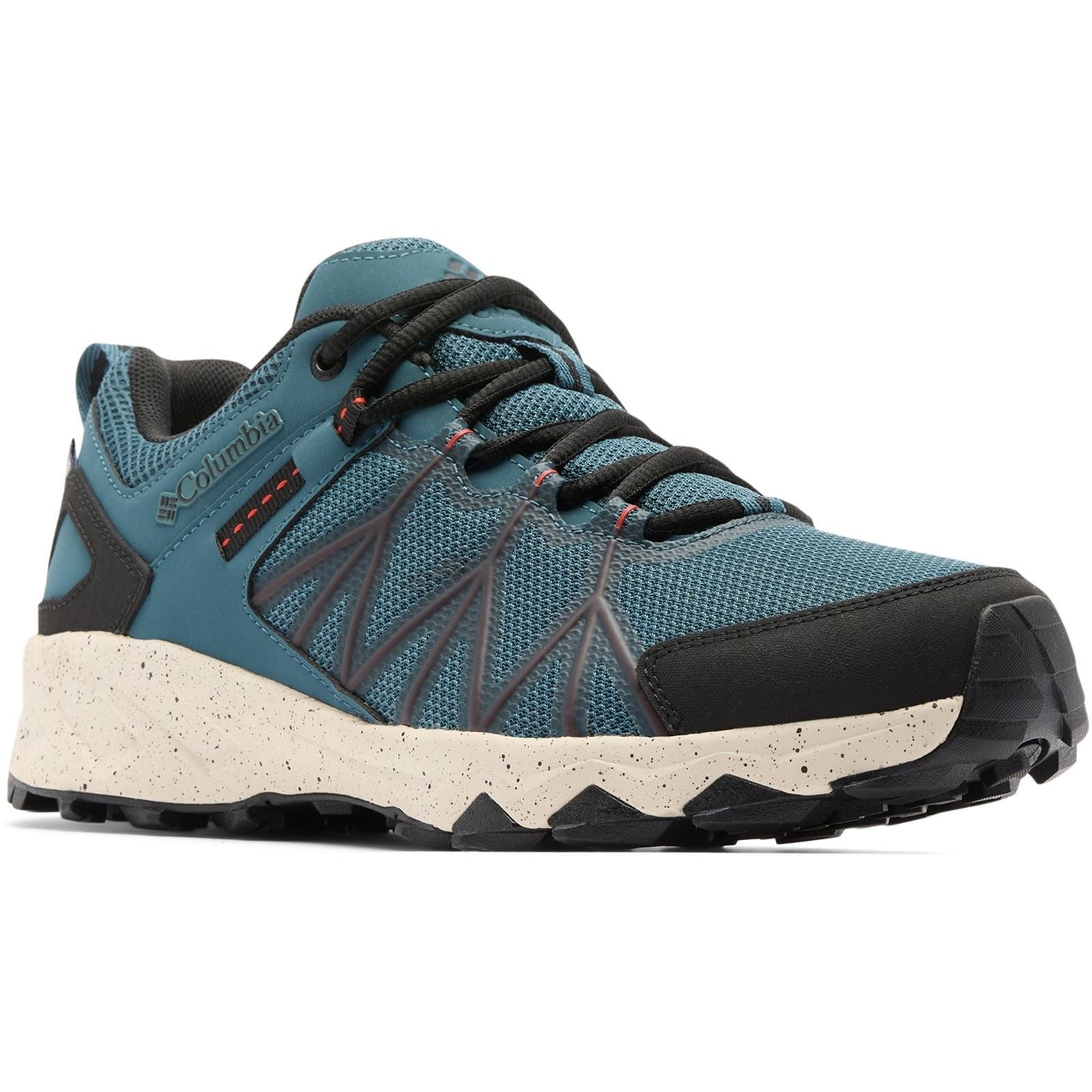 Columbia Peakfreak II Outdry Polyester Men's Everblue/Super Sonic Hiking Shoes