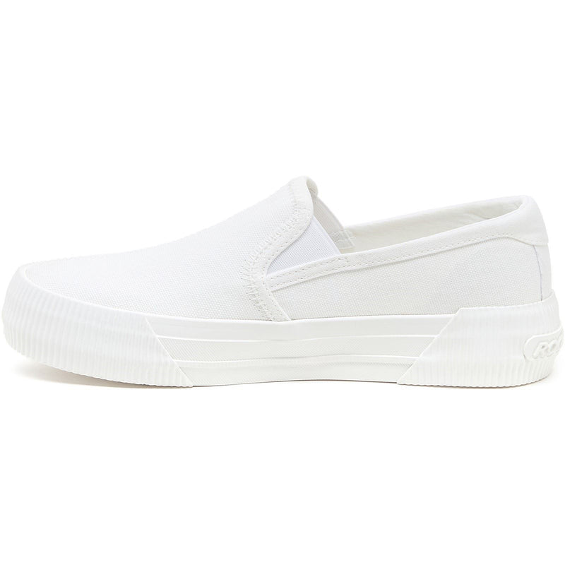 Rocket Dog Cheeryful 12A Canvas Women's White Trainers