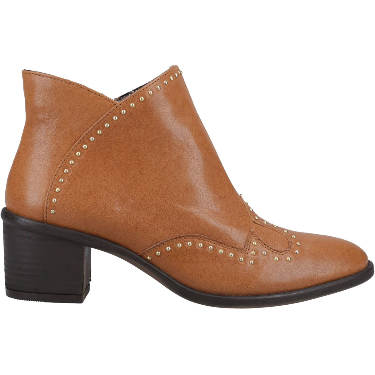 Hush Puppies Waverly Leather Women's Tan Boots