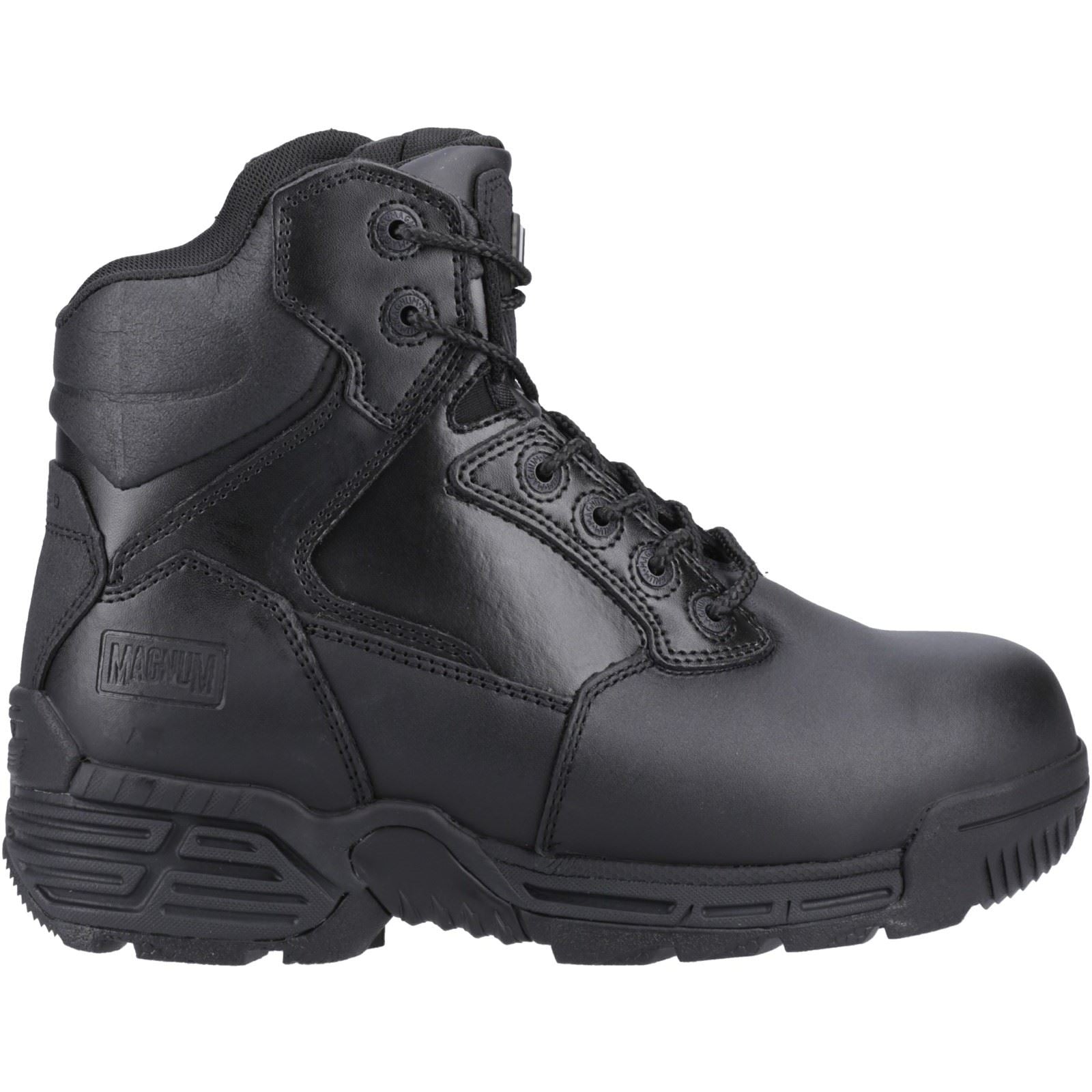Magnum Stealth Force 6.0 Leather Black Safety Boots