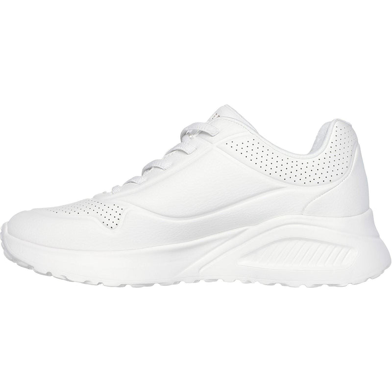 Skechers Uno Lite Work Synthetic Women's White Trainers