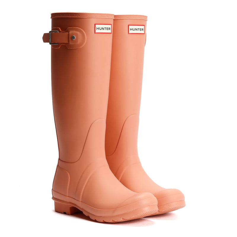 Hunter Original Tall Rubber Women's Terracotta Wellington Boots