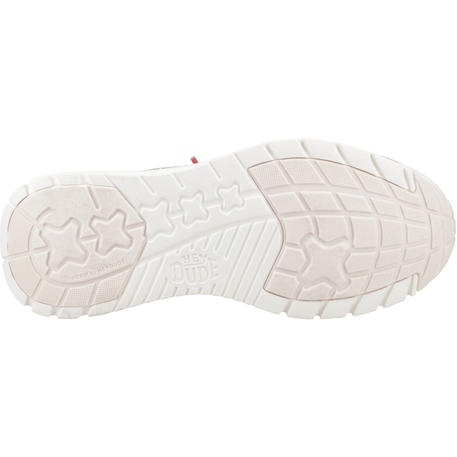 HEYDUDE Sirocco Alta Boho Synthetic Blend Women's Rose Pink Trainers