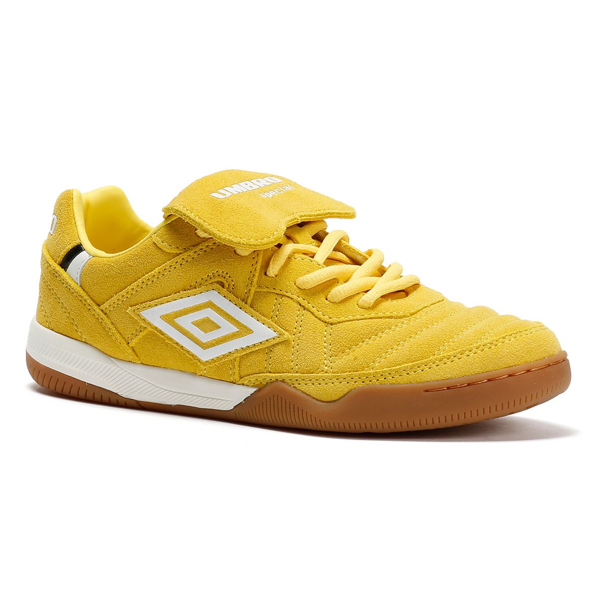 Umbro Speciali TR Suede Yellow/White Trainers