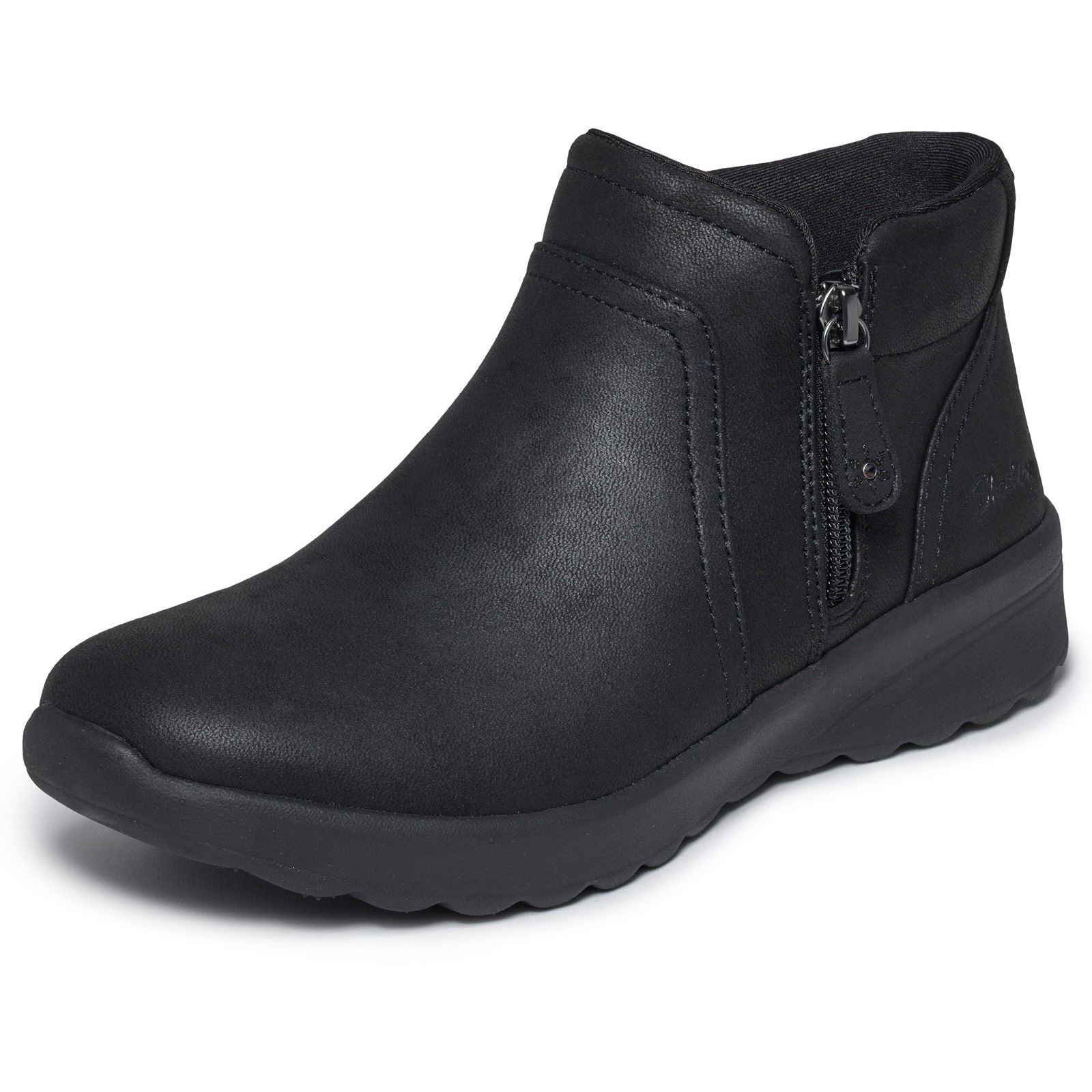 Skechers Lovely Vibe Forever Mine Textile Women's Black Boots