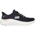 Skechers Arch Fit 2.0 Fresh Pace Textile Women's Black/Multi Trainers