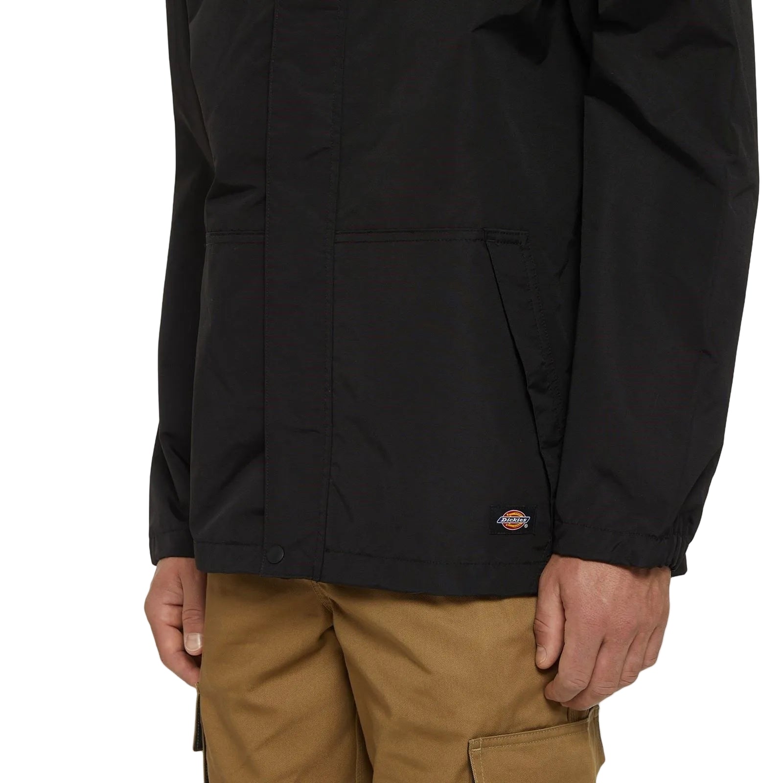 Dickies Waterproof Men's Black Rain Jacket