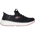 Skechers Edgeride Impression Textile Women's Black/Pink Trainers