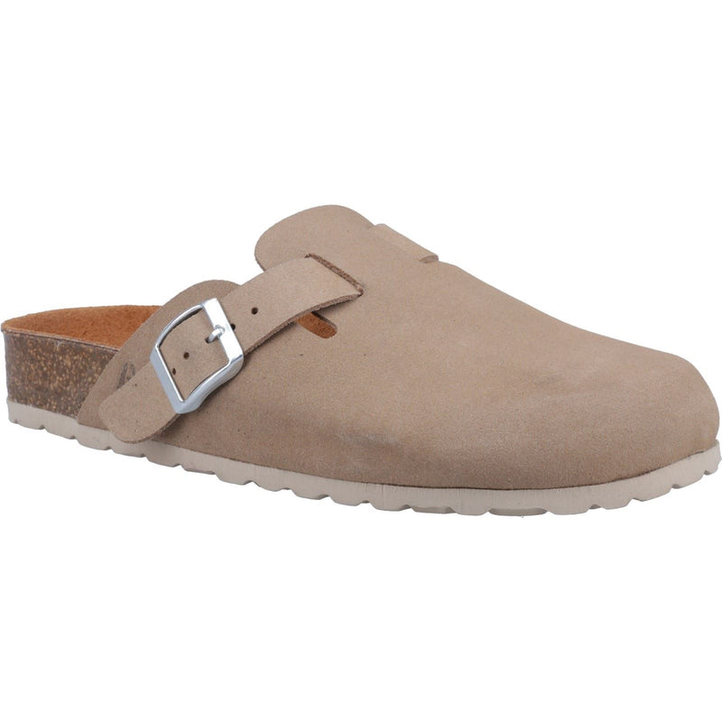 Hush Puppies Bailey Suede Women's Taupe Mules