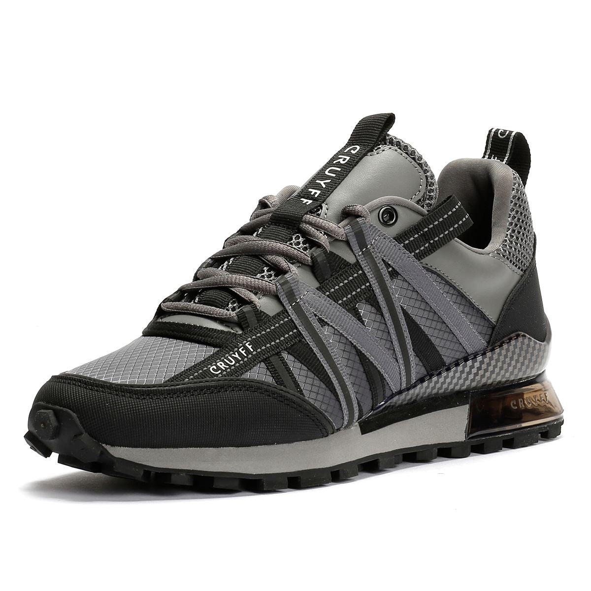 Cruyff Fearia Men's Mid Grey Trainers