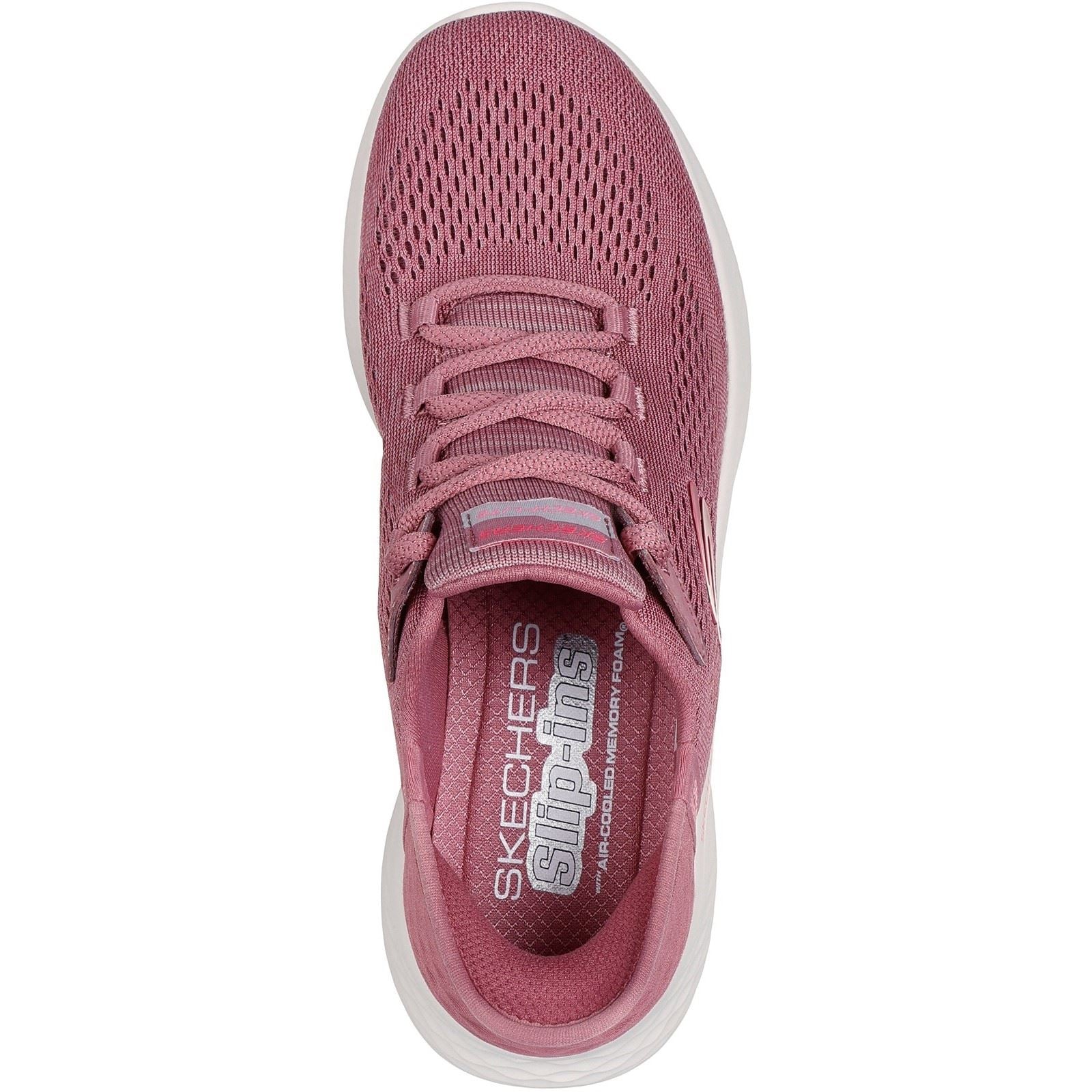 Skechers Skech-Lite Pro Natural Textile Women's Dark Mauve Trainers
