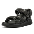 FitFlop Gen-FF Soft Leather Women's Black Sandals