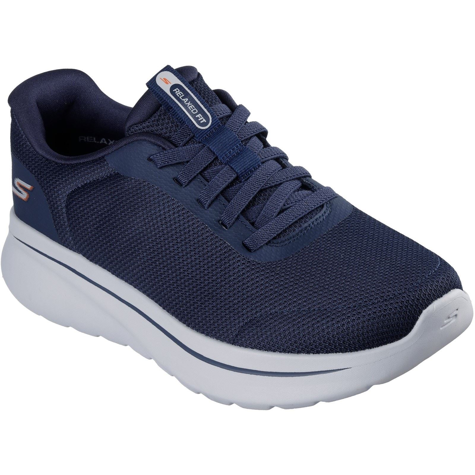 Skechers Go Walk Arch Fit N-Joy Cullman Textile Men's Navy Trainers