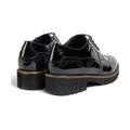 Pod Kacey Leather Women's Black Brogues Shoes