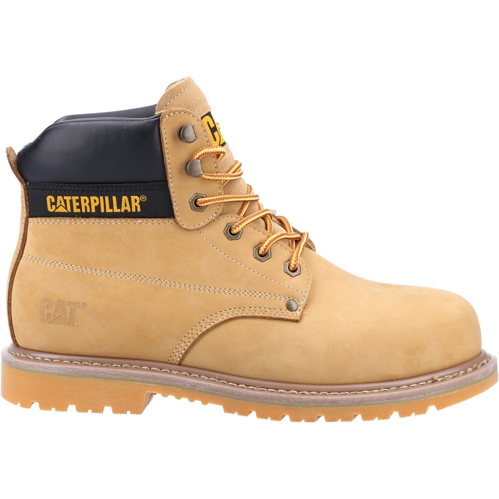 Caterpillar Powerplant S3 Nubuck Honey Safety Boots