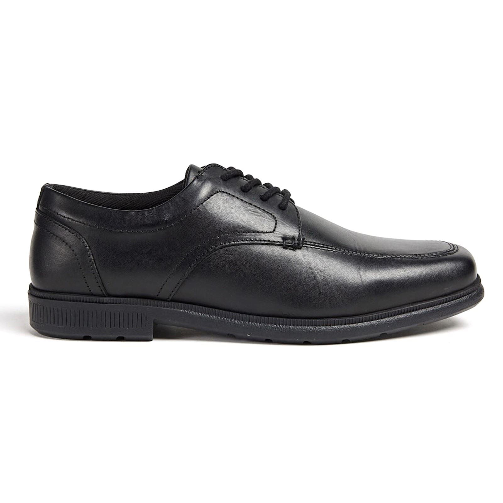 Pod Hornet Leather Youth Boy's Black Shoes