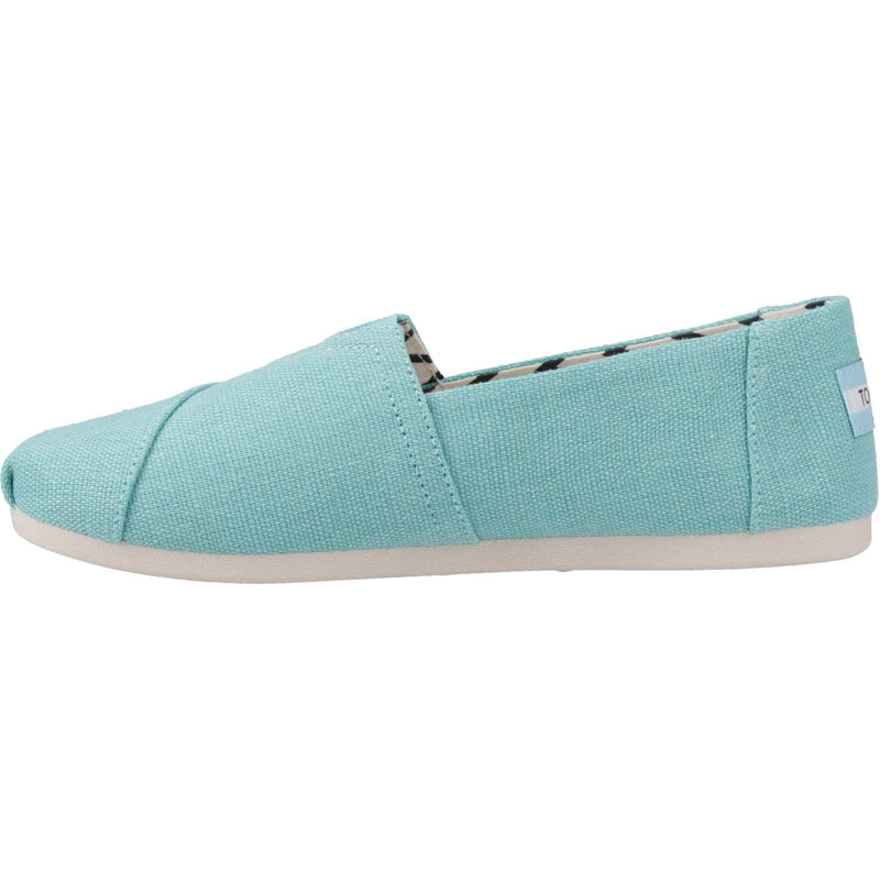 TOMS Alpargata Classic Jute Women's Aqua Espadrilles