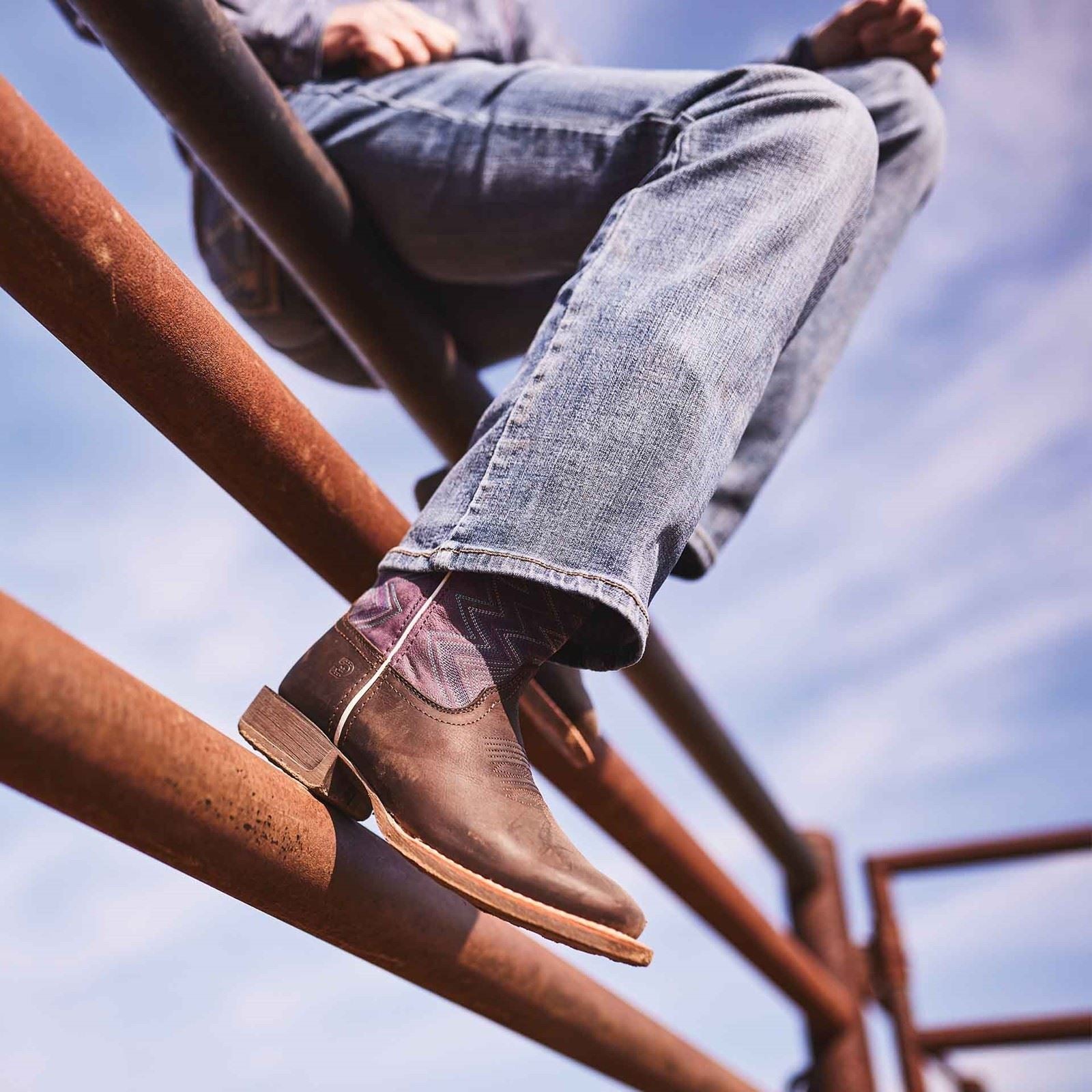 Durango Lady Rebel Pro Leather Women's Dark Earth/Amethyst Boots