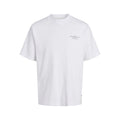 Jack & Jones Chad Branding Cotton Men's White T-Shirt