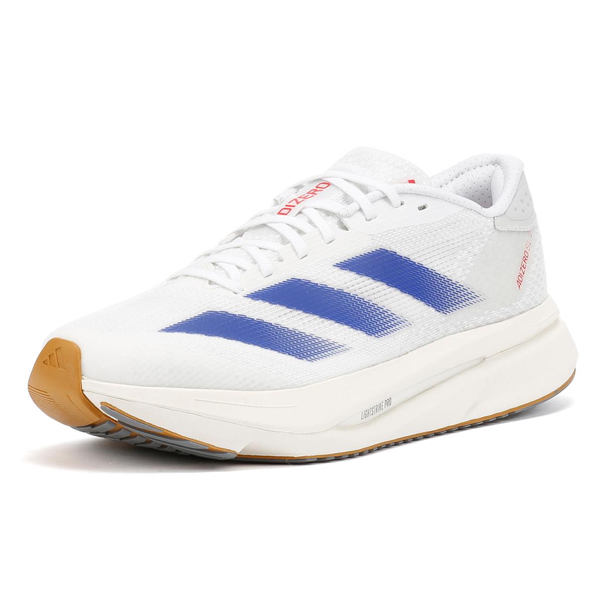 Adidas Adizero SL2 White/Blue Trainers