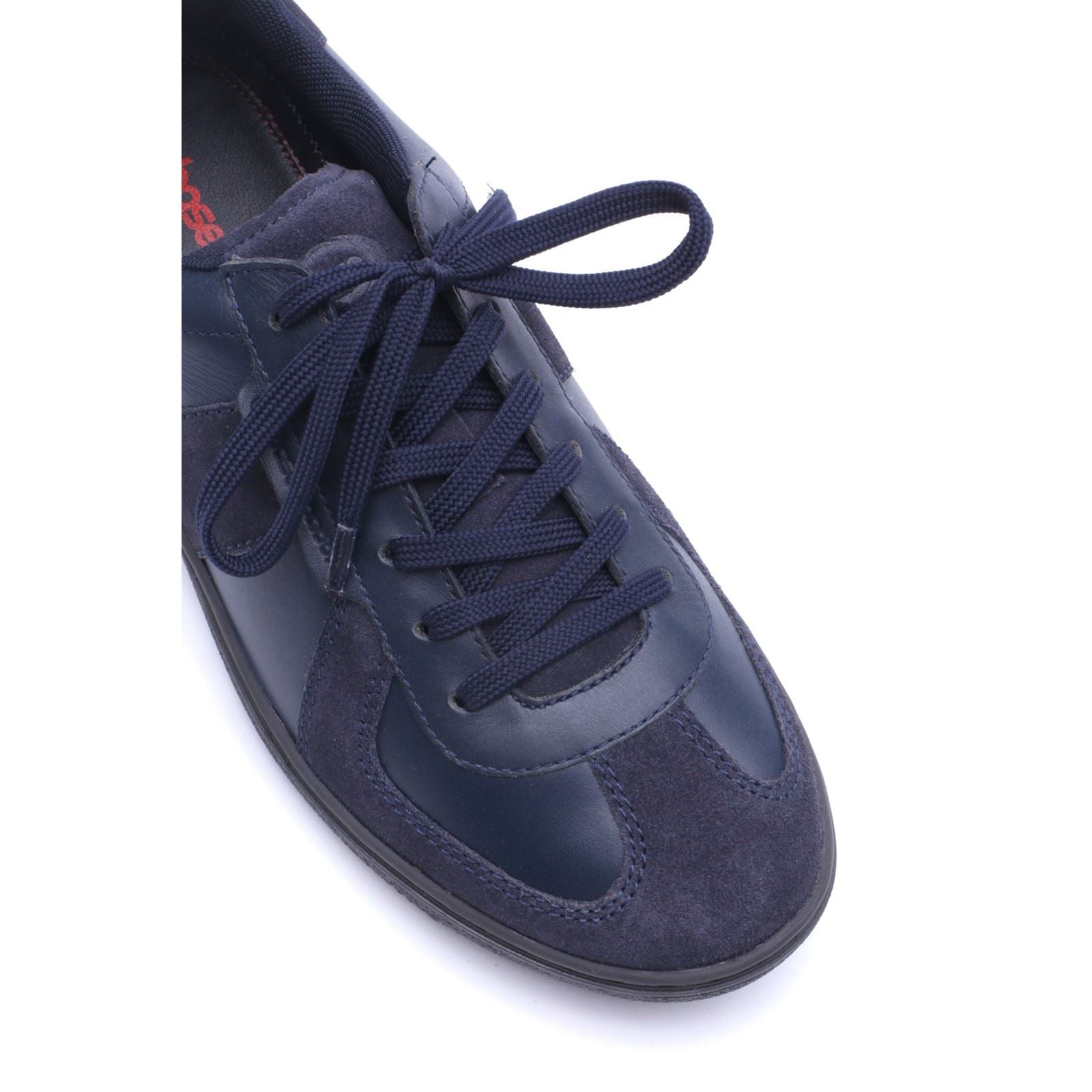 Base London Tommo Leather Men's NAVY Trainers