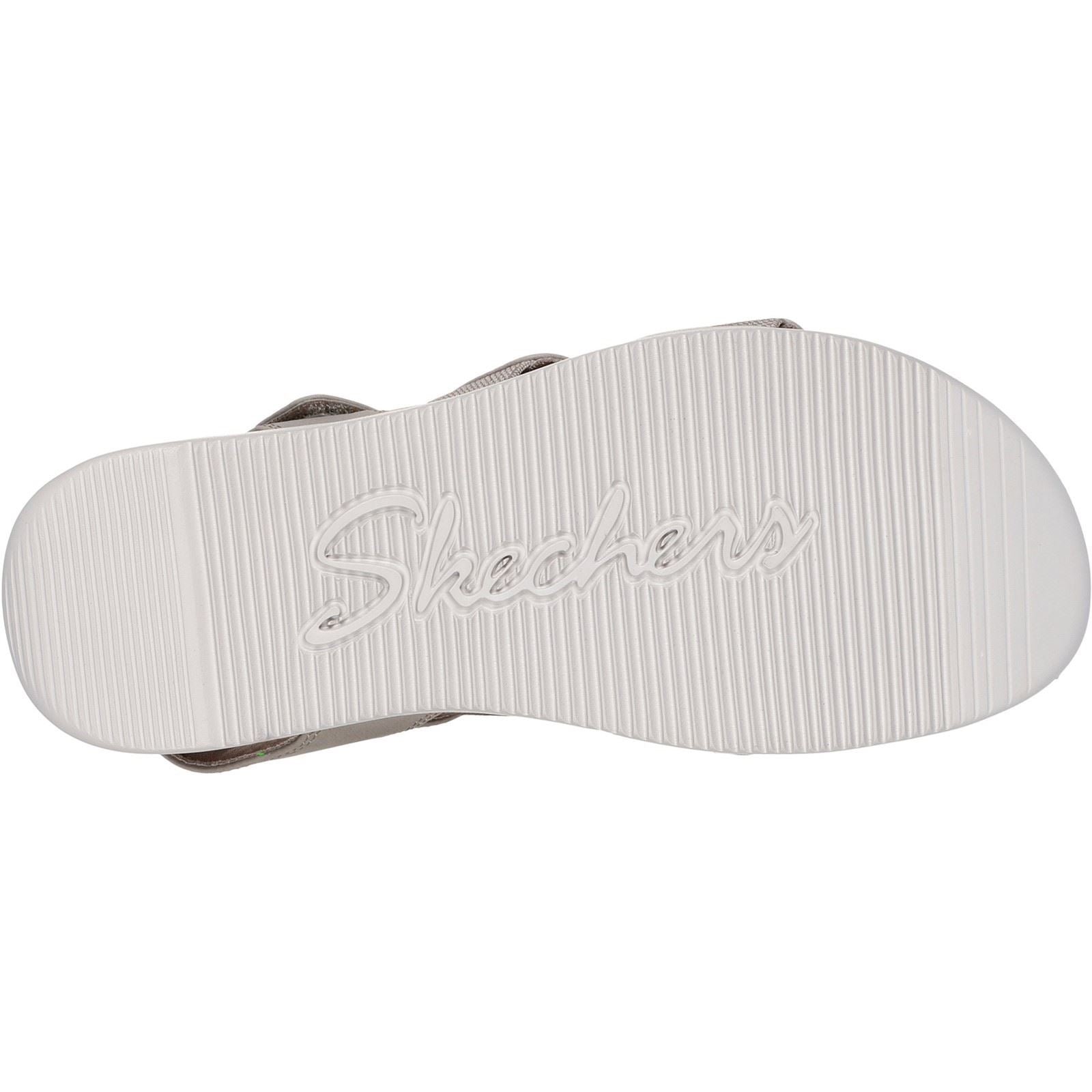 Skechers Lifted Comfort Polyurethane Women's Taupe Sandals