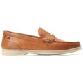 Base London Marlin Leather Men's Burnt Tan Loafers