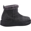 Hush Puppies Becca Suede Women's Charcoal Winter Ankle Boots