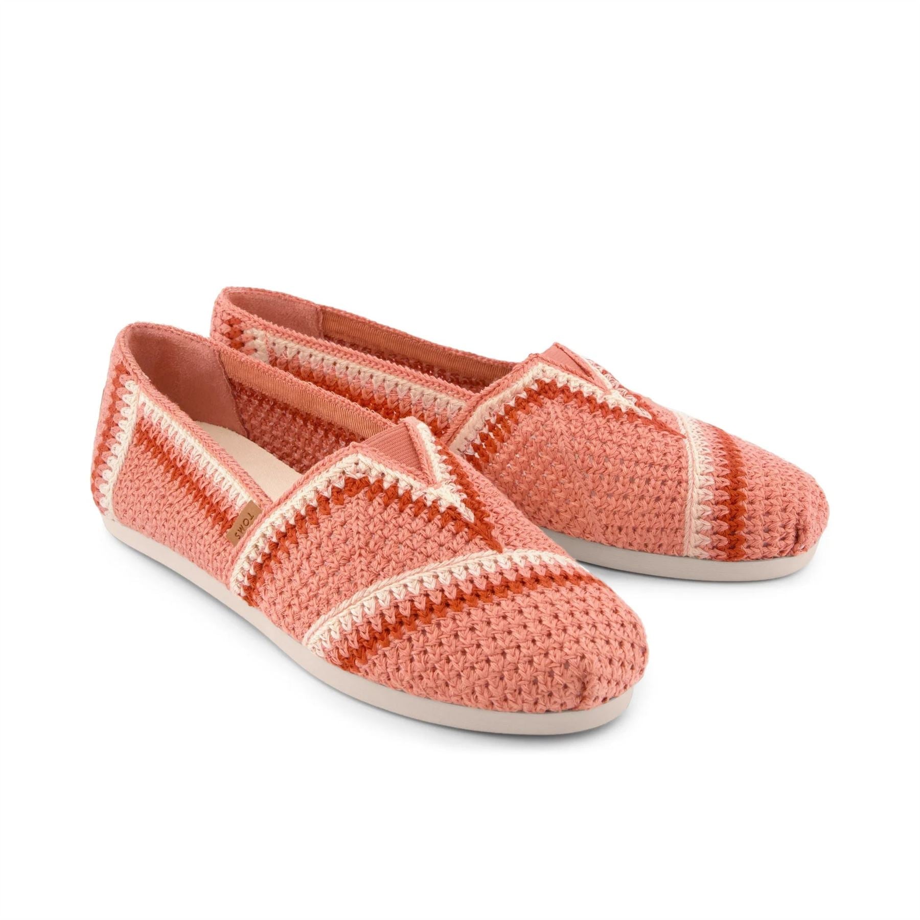 TOMS Alpargata Classic Cotton Women's Medium Pink Espadrilles