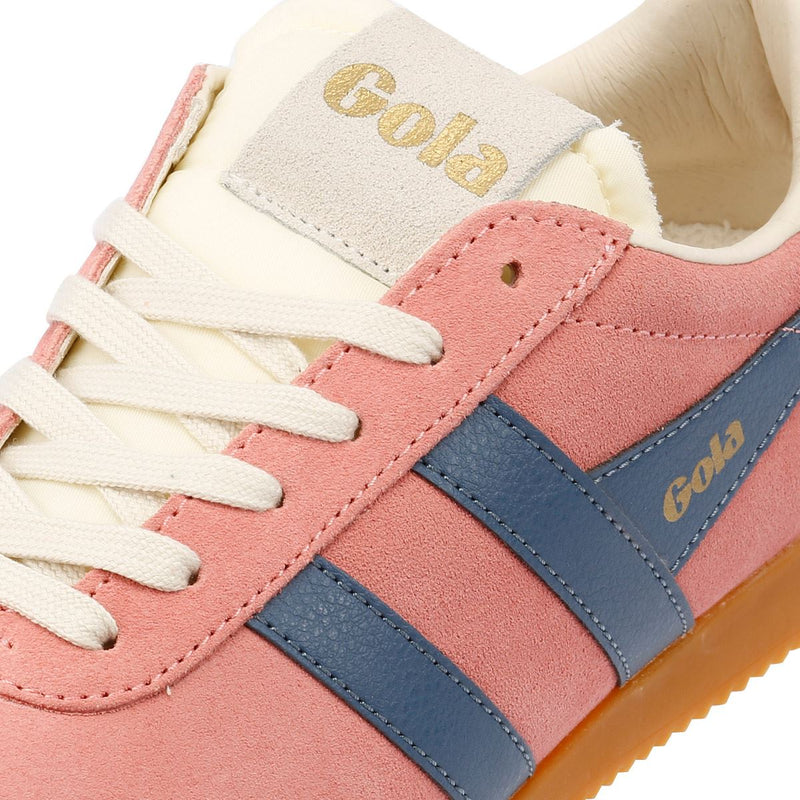 Gola Elan Suede Women's Coral Pink/Moonlight Trainers
