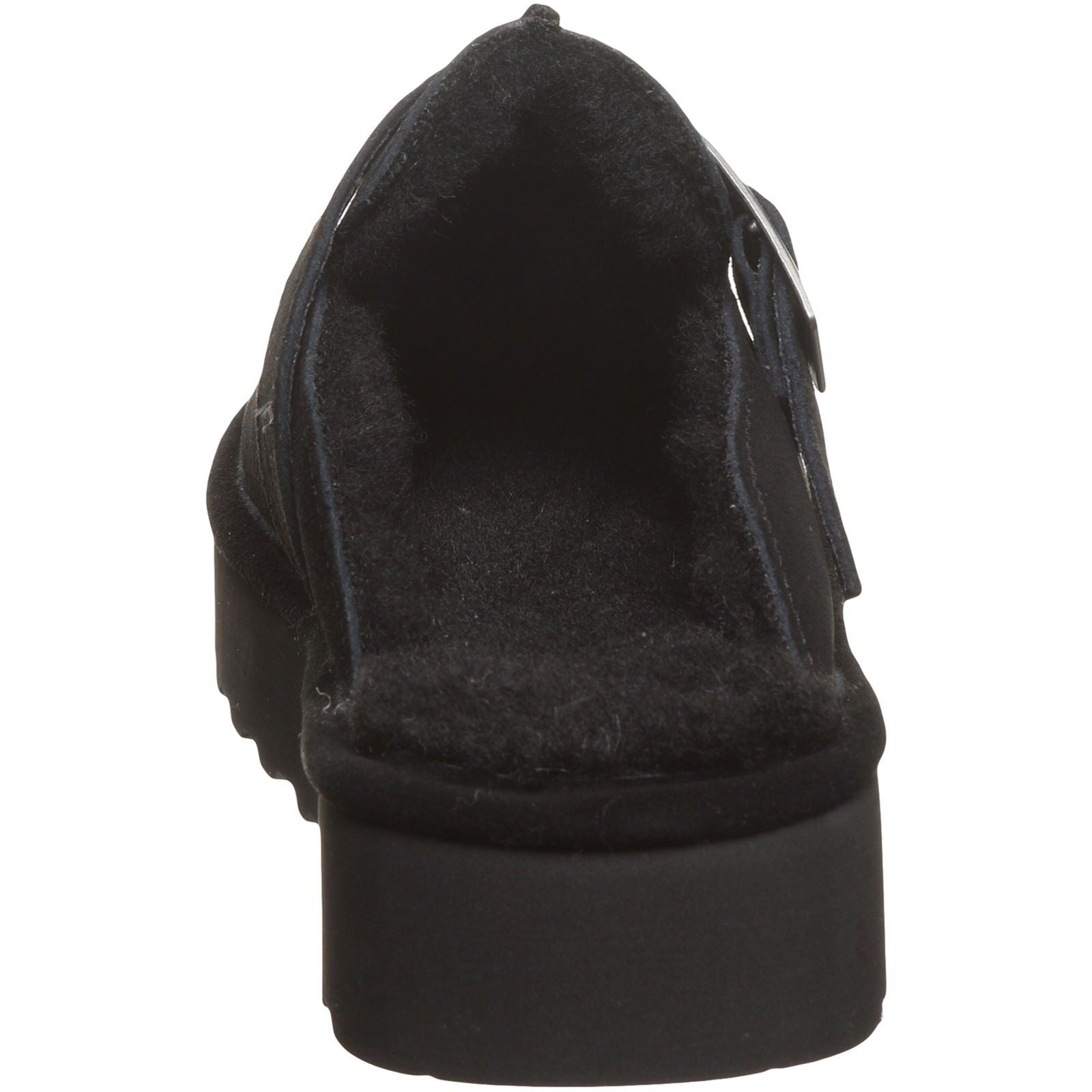 Bearpaw Moxie Suede Women's Black Slippers