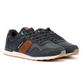 Ben Sherman Owen Retro Men's Navy/Tan Trainers