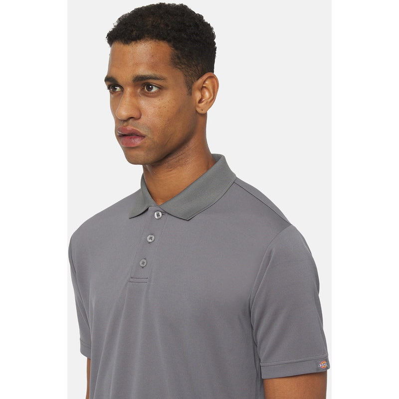 Dickies Everyday Polyester Men's Grey Polo Shirt